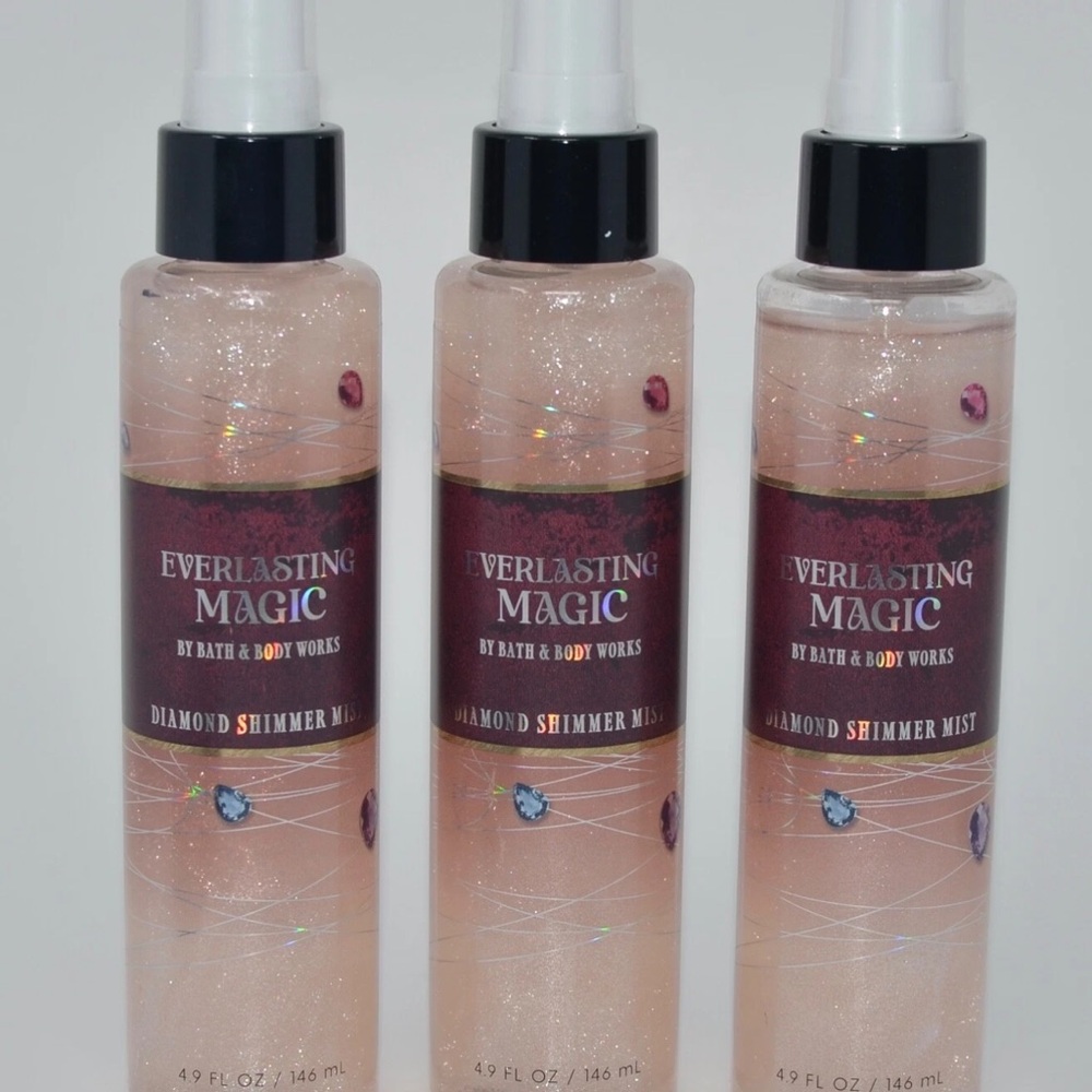 Bath & Body Works Everlasting Magic Shimmer Fragrance Mist Set of 3